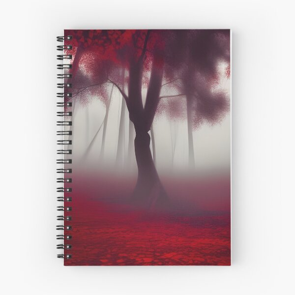 Item preview, Red tree generated by artificial intelligence designed and sold by megadrina.