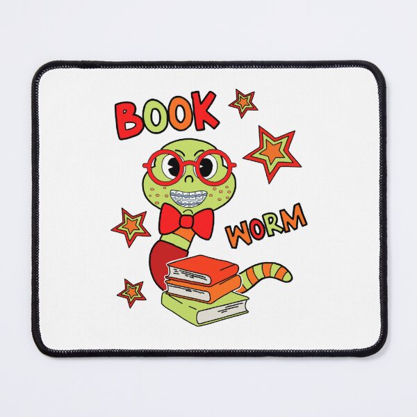 Item preview, Cute Book Worm designed and sold by GarnersDesigns.