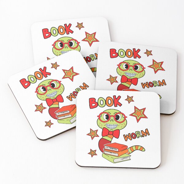 Item preview, Cute Book Worm designed and sold by GarnersDesigns.