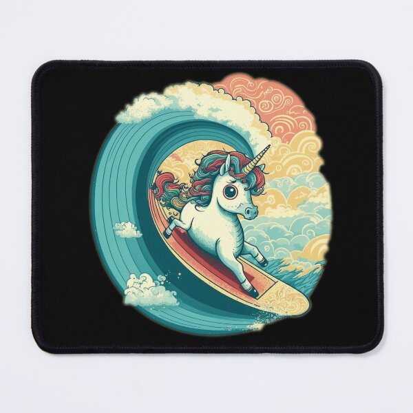 Item preview, Cute Colorful Surfing Unicorn - Vivid Colors Kid Design designed and sold by Top Seller ⭐⭐⭐⭐⭐ 5/5.