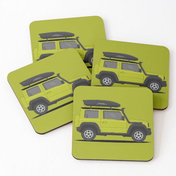 Item preview, Green Japanese 4x4 Tuned Version designed and sold by Small Cars Shop.
