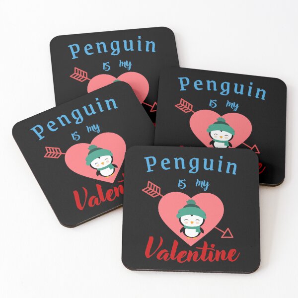 Item preview, Penguin is my valentine designed and sold by Conrad-Geordz.
