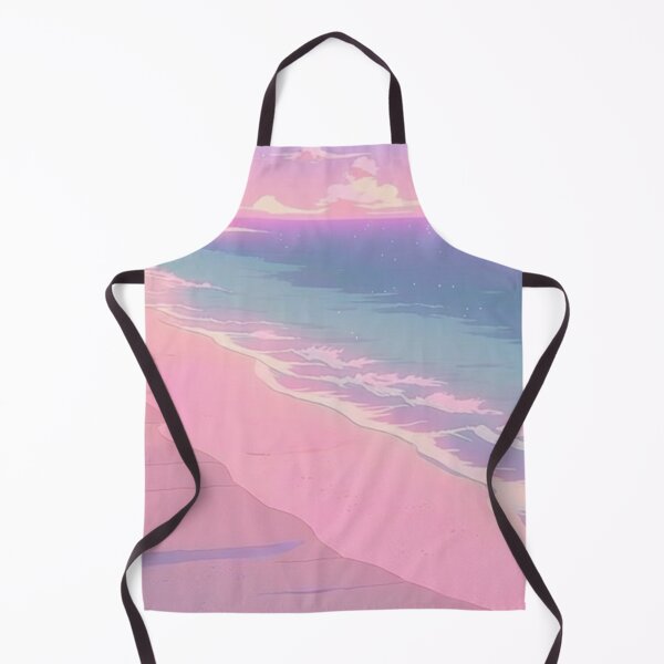 Item preview, Pink Purple Beach Sunset Anime Waves designed and sold by trajeado14.
