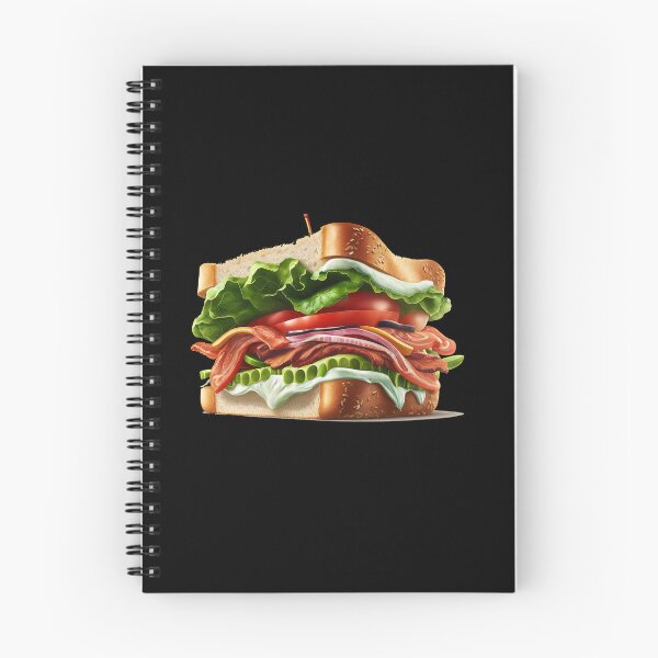 Item preview, BLT Sandwich Awesome illustration black designed and sold by MeditationMind.