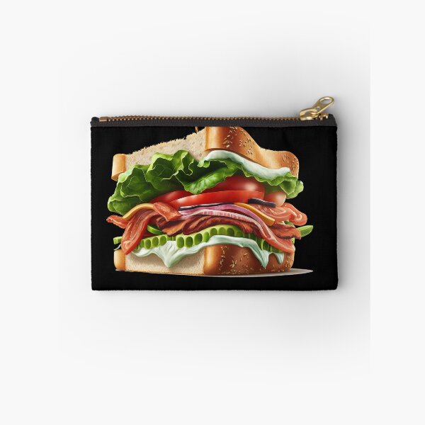 Item preview, BLT Sandwich Awesome illustration black designed and sold by MeditationMind.