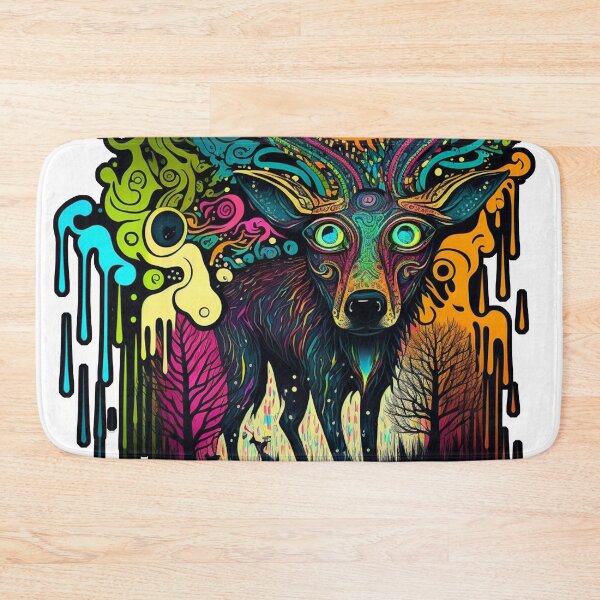 Item preview, trippy deer designed and sold by GooseTees90.