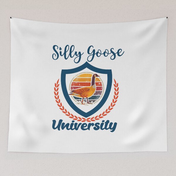 Item preview, SILLY GOOSE UNIVERSITY TREND POPULAR RETRO MEME  designed and sold by HomeCoquette.