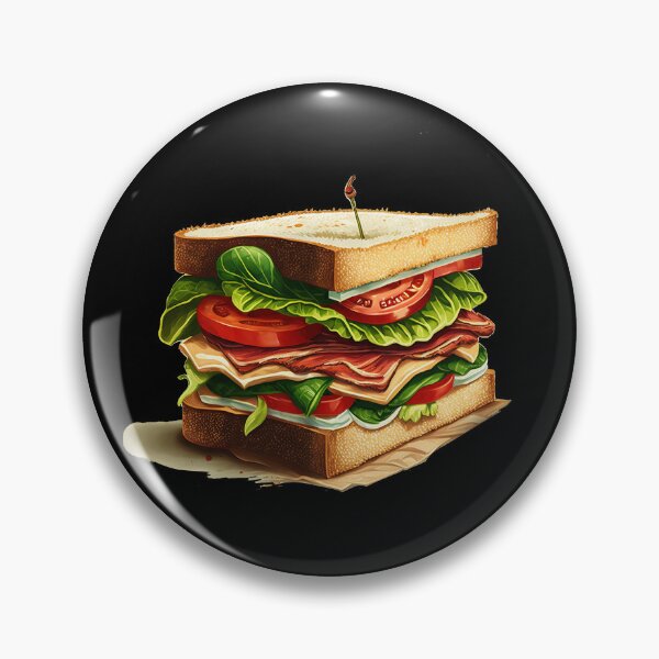 Item preview, BLT Sandwich cool black designed and sold by MeditationMind.