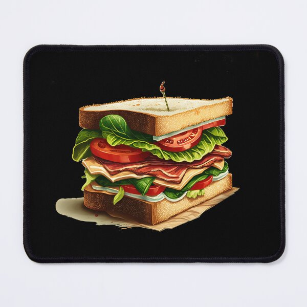 Item preview, BLT Sandwich cool black designed and sold by MeditationMind.
