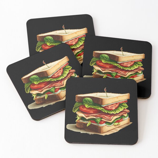 Item preview, BLT Sandwich cool black designed and sold by MeditationMind.
