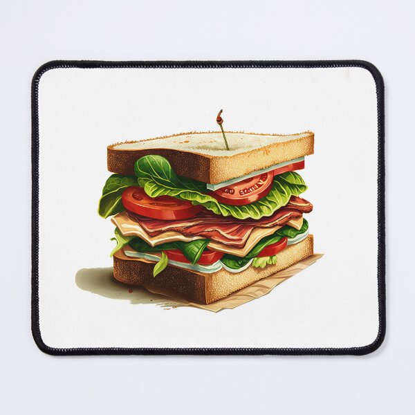 Item preview, BLT Sandwich cool white  designed and sold by MeditationMind.