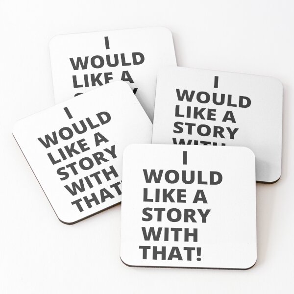 Item preview, I would like a story with that! designed and sold by Finds.