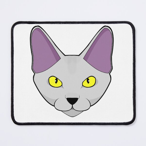 Item preview, Devon rex cat face designed and sold by MaxFilms.