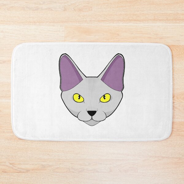 Item preview, Devon rex cat face designed and sold by MaxFilms.