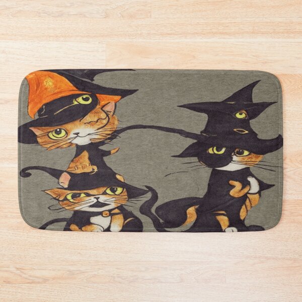 Item preview, Funny Cute Little Witchy Black Cat designed and sold by funnyhalloween.