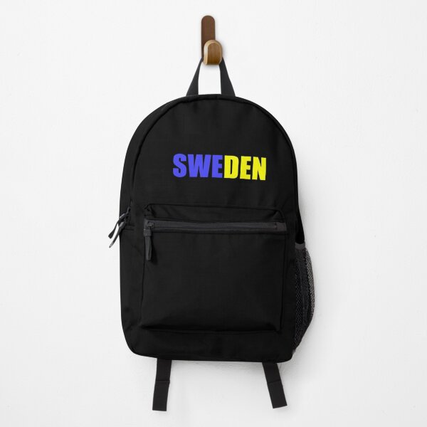 Item preview, Sweden Flag Typography Design designed and sold by simplife-art.