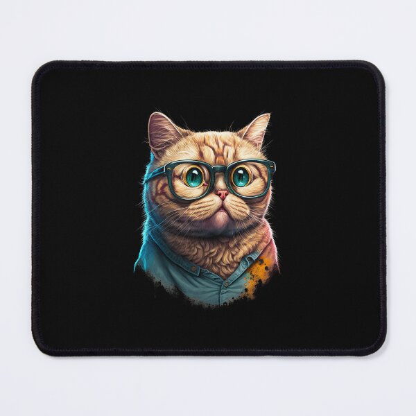 Item preview, Funny Cat With Glasses designed and sold by Rott515.