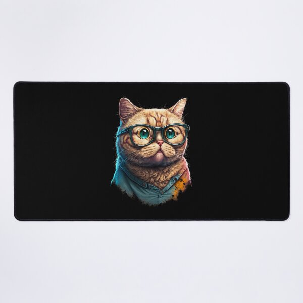 Item preview, Funny Cat With Glasses designed and sold by Rott515.