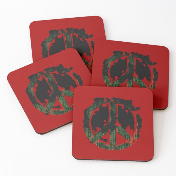 Item preview, Grunge Code Peace Sign designed and sold by ALesterDesign.