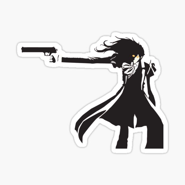 Alucard Hellsing Sticker