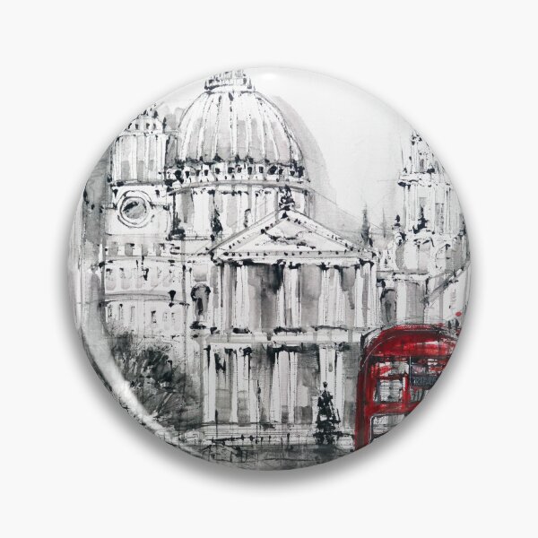 Item preview, St Paul’s Cathedral, London Routemaster designed and sold by Artbyirina.