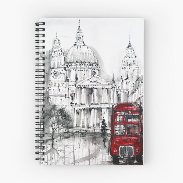 Artikelvorschau, St Paul’s Cathedral, London Routemaster entworfen und verkauft von Artbyirina.