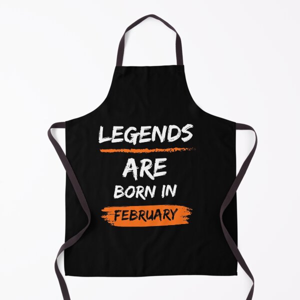 Item preview, Legends Are Born In February designed and sold by Minhal's Artful Impressions.