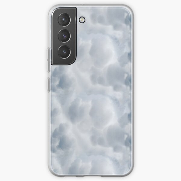 Fluffy Cotton Feel Cloud - Repeat Pattern Samsung Galaxy Soft Case