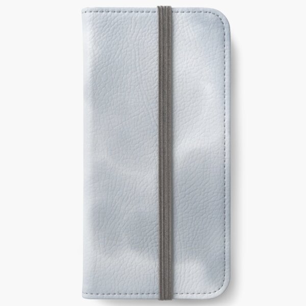 Fluffy Cotton Feel Cloud - Repeat Pattern iPhone Wallet