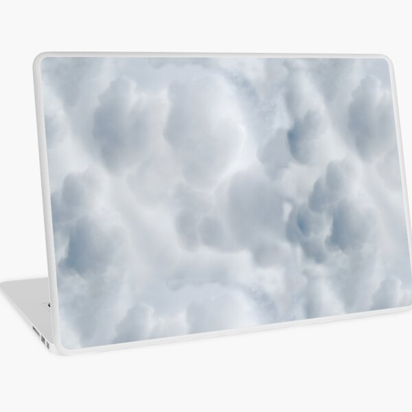 Fluffy Cotton Feel Cloud - Repeat Pattern Laptop Skin
