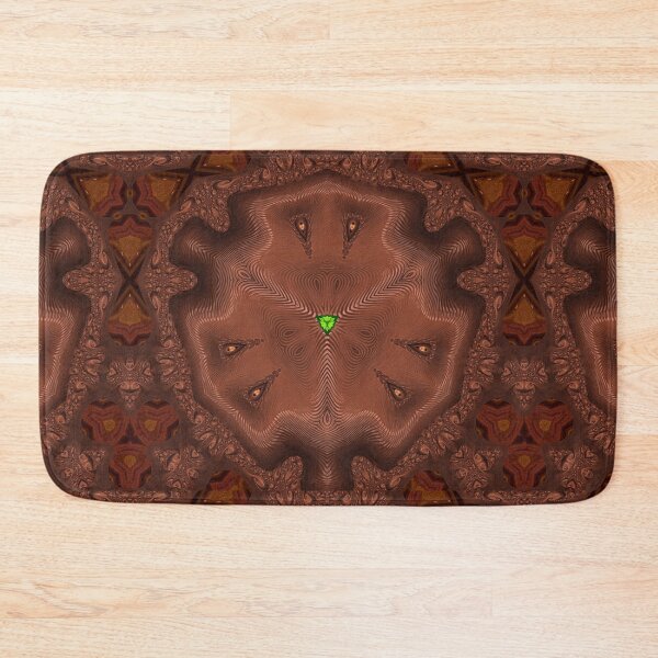 Item preview,  *FUNNY ABSTRACT PAINTING ALIEN TRIBAL FACE CHOCOLATE MIXTURE MINT GREEN WITH STARRY GREEN ANISE* designed and sold by Ralek.