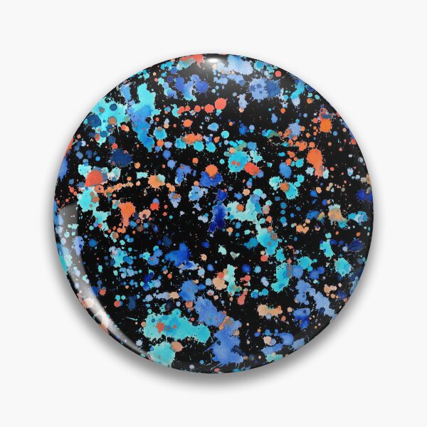 Item preview, Blue and Orange Paint Splatters designed and sold by SaltySerenity.
