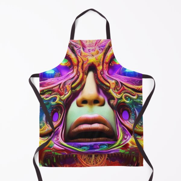 Item preview, Psychedelic Face #3 - Part of Our Psychedelic Faces Collection designed and sold by Psychedelic Psychos.