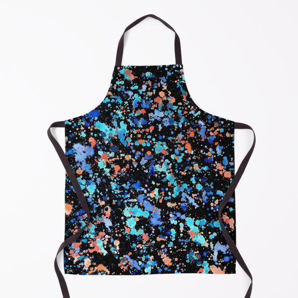 Item preview, Blue and Orange Paint Splatters designed and sold by SaltySerenity.