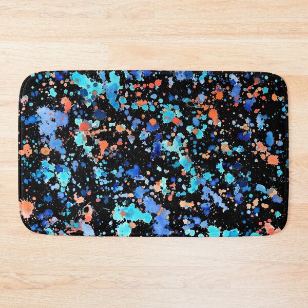 Item preview, Blue and Orange Paint Splatters designed and sold by SaltySerenity.