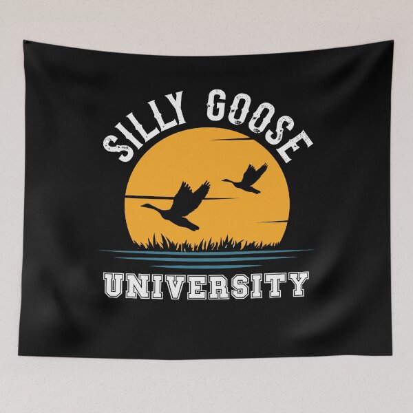Item preview, SILLY GOOSE UNIVERSITY RETRO SUNSET designed and sold by HomeCoquette.