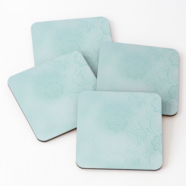 Item preview,  Teal floral Background Pattern designed and sold by Angela Cini.