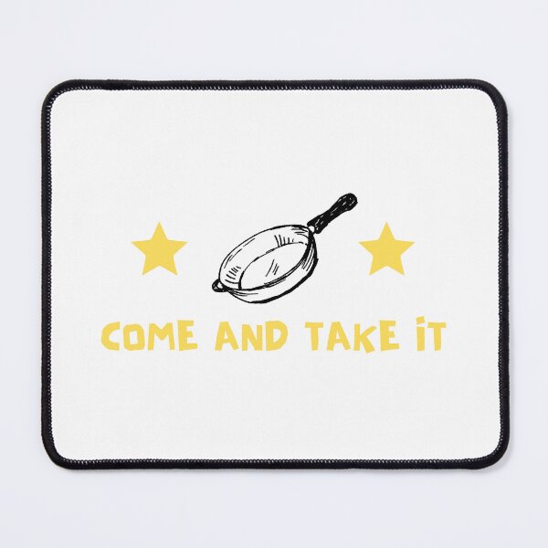 Item preview, Come and take it frying pan designed and sold by AlloutApparel.