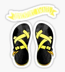 Yellow Chacos Sticker
