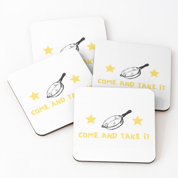 Item preview, Come and take it frying pan designed and sold by AlloutApparel.