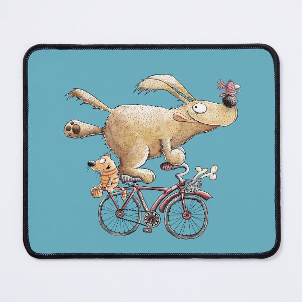 Item preview, Funny Dog Rides The Bicycle designed and sold by modartis.