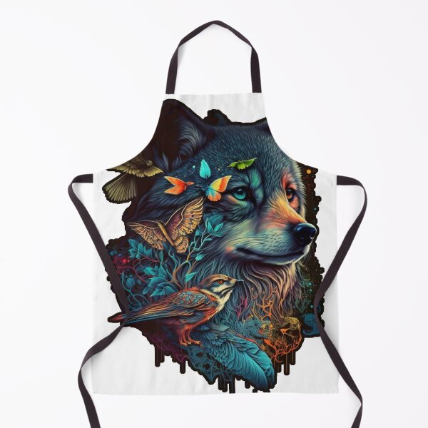 Item preview, trippy wolf designed and sold by GooseTees90.