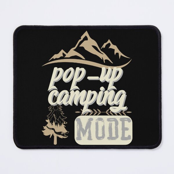 Item preview, pop-up camping Mode, forest river sun inside tree pine designed and sold by movie-popcorn.