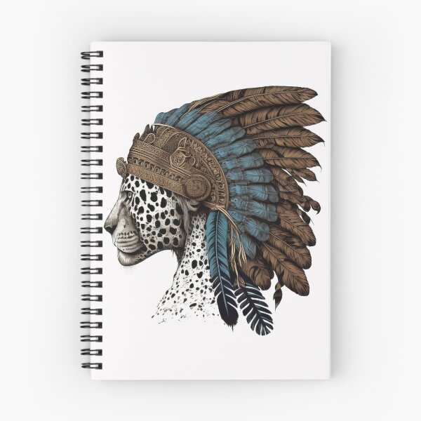 Item preview, Head of an Aztec Jaguar Warrior Skull Mexican Ancient Mythology designed and sold by CoyoteStudio.