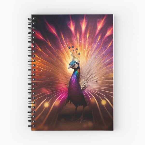 Item preview, Colorful majestic peacock, illustration for children designed and sold by Crea79.