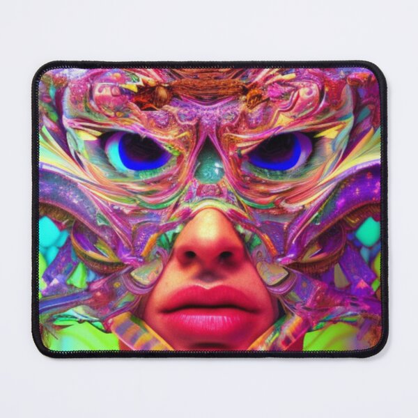 Item preview, Psychedelic Face #6 - Part of Our Psychedelic Faces Collection designed and sold by Psychedelic Psychos.