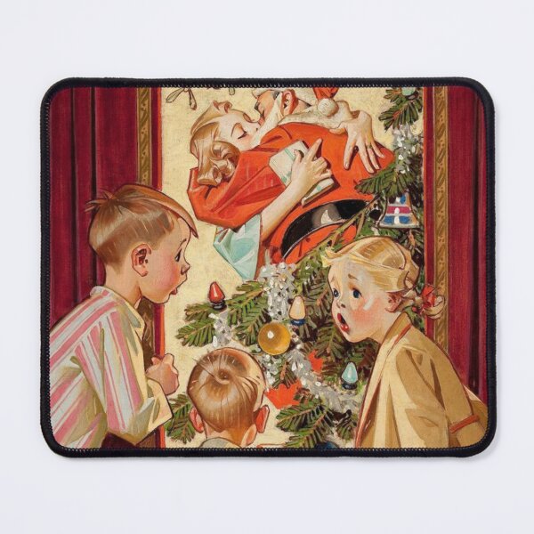 Item preview, Famous illustration,magazine cover mama kissed Santa designed and sold by Lacasadellora.