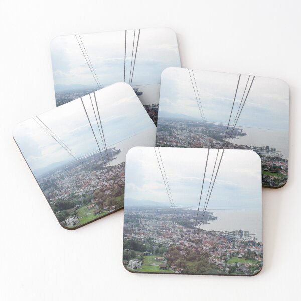 Item preview, View from the cable car to the city and lake Constance in Bregenz, Austria designed and sold by Angela Cini.