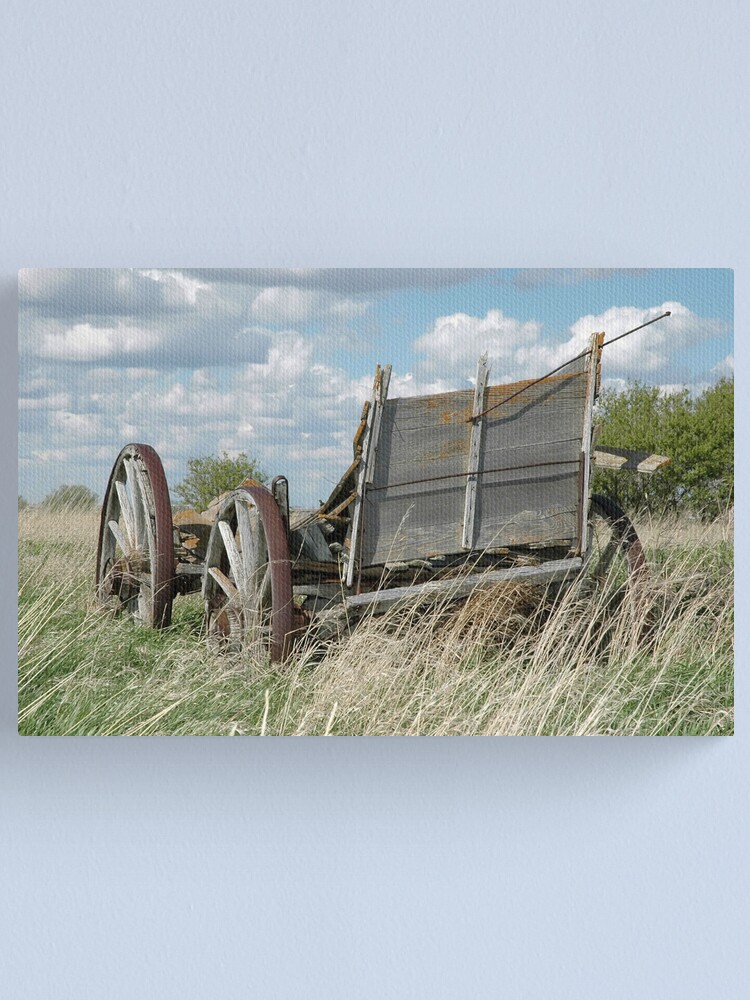 Alternate view of This Old Wagon Canvas Print