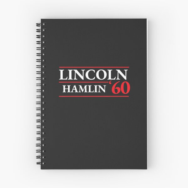 Aperçu de l'œuvre Lincoln Hamlin Élection présidentielle de 1860 créée et vendue par BlakeMorrisons.